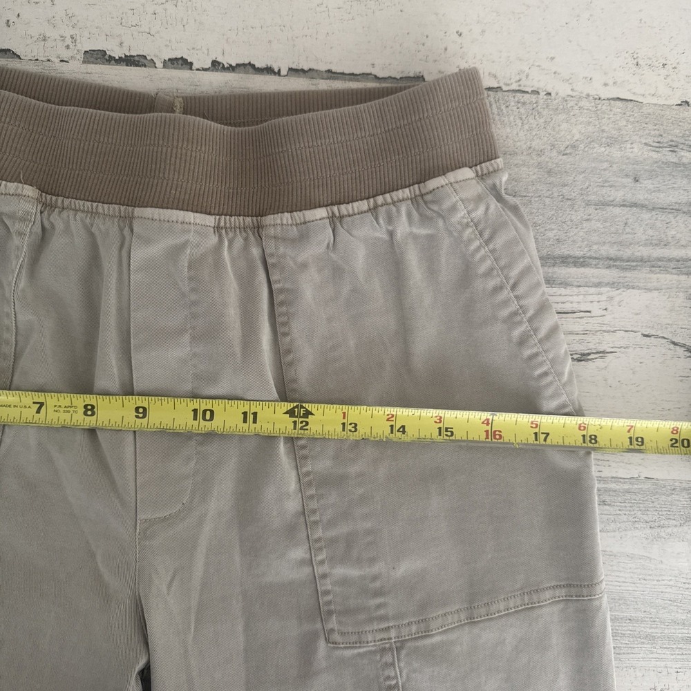 Soft Surroundings Stretch Pull-on Straight Leg Pants Khaki - S/M - Picture 6 of 11